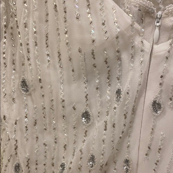 Adriana Papell White Dress - Picture 6 of 8